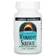 Витамины и минералы Source Naturals Vanadyl Sulfate 10 mg, 100 таблеток