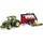 Модель Bruder Трактор John Deere с прицепом и манипулятором 1:16 (03154)