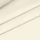 Евро постельное белье с простыней на резинке VANILLA CREAM CS1