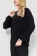 Свитер женский oversize, цвет черный, 204R167
