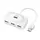 USB-хаб Jasoz HUB 4USB3.0 довжина кабелю 0.3 м, White