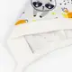 Чепчик на завязках с начесом Raccoon