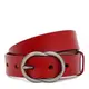 Женский кожаный ремень Borsa Leather CV1ZK-002r-red