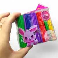 Палички для лічби (100 штук, дерев’яні, 5 кольорів, в пакеті)