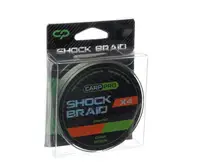 Шок-лідер Carp Pro Shock Braid PE X4 0.16мм 25м Dark Green (CP1618-4-25)