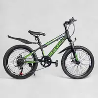 Детский спортивный велосипед 20’’ CORSO «Crank»
 CR-20704 собран на 75%