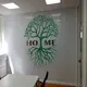Трафарет для покраски, дерево, одноразовый из самоклеющей пленки в двух размерах 164 х 116 см