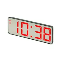 Электронные настольные LED часы от USB VST-898-1 с будильником и термометром, Настольный LED Лед часы