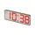 Электронные настольные LED часы от USB VST-898-1 с будильником и термометром, Настольный LED Лед часы