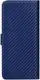 Чехол-книжка TOTO Book Carbon Fiber Universal Cover 5,8-6,5" Navy Blue