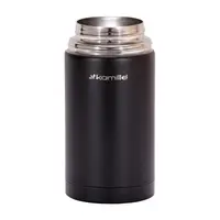 Термос пищевой Kamille KM-2093 1000 мл черный с салатовым