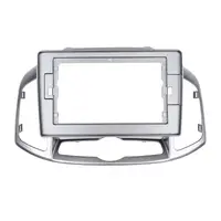 Перехідна рамка 10.1" Lesko Chevrolet Captiva 2011-2015 6804 Silver