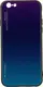 Чехол-накладка TOTO Gradient Glass Case Apple iPhone 6/6S Purple