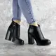 Ботильоны женские Fashion Tito 2458 37 размер 24 см Черный