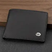 Мужской кошелек ST Leather 18352 (ST-1) натуральная кожа Черный