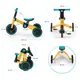Трехколесный велосипед 3 в 1 Kinderkraft 4TRIKE Primrose Yellow KR4TRI00YEL0000