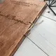 Деревянная книга для фото и записей с гравировкой