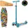 Самокат детский MAXI iTrike JR3-055-BL трехколесный