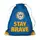 Рюкзак-мешок детский MINI Stay brave 26х36 см (DRM_22U004_ZHL)