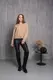 Ботфорты женские зимние Fashion Abu 3890 36 размер 23,5 см Черный