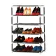 Стеллаж тканевый для хранения обуви Combination Shoe Frame 60X30X90 Чёрный