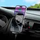 Держатель Borofone Rusher infrared wireless fast charging car holder BH205 (air outlet) |15W, 4.5-7"|