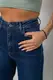 Джинсы женские Long Straight fit, цвет синий, 244R1258-0155