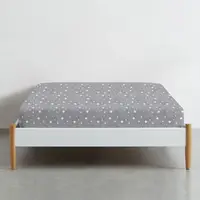 Простыня на резинке для коляски и люльки 40x80 GREY STARSFALL