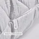 Подушка для сна 70х70 см NORDIC COMFORT+ IDEIA чехол стеганный с молнией антиаллергенная серая