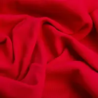 Тканина трикотажне полотно Кашкорсе 300 г/м2 червоне