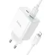 Адаптер сетевой HOCO Type-C to Lightning Cable Leader dual port(2C) charger C108A |2Type-C, 35W/3A, PD/QC|