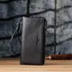 Практичный кожаный кошелек на три отделения ST Leather 23111 Черный