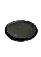 Тарелка десертная Декор Керамика Total graphite plus ТГП-210 21 см