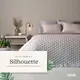 Набор покрывало с наволочками Silhouette IDEIA 240х260 см + 2 подушки 50х70 см в подарок беж