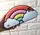 Силиконовый чехол для iPhone SE 2022/2020/8/7 - Rainbow (Радуга)