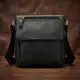 Сумка на плечо из кожи Vintage 20021 Черная