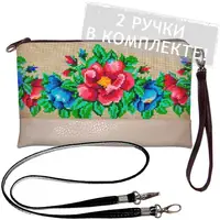 Клатч через плечо 25x15 см (KL_GL_15UKR005_SBR)