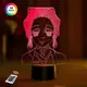 3D ночник "Шинобу Кочо" (УВЕЛИЧЕННОЕ ИЗОБРАЖЕНИЕ)+ пульт ДУ + сетевой адаптер + батарейки (3ААА)  3DTOYSLAMP