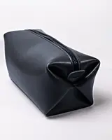 Косметичка еко  шкіряна чорний Розміри 22*11*11
