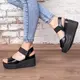 Женские сандалии Fashion Batista 3085 40 размер 25 см Черный