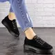 Женские замшевые кроссовки Fashion Ruby 1689 37 размер 23 см Черный