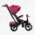 Велосипед 3-х колісний дитячий, Best Trike, надувні колеса, фара музична, з USB, пульт. Pink (164866)