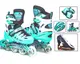 Комплект роликов Scale Sport. Mint (размер 34-37) LF 905-4