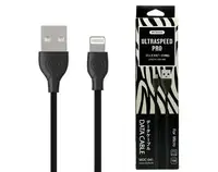 Кабель Lightning 1 м Ultra Speed Pro WK WDC-041i-Black