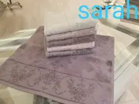 Sarah велюровые полотенца 70х140см., 6 шт/уп. Pupilla Турция.