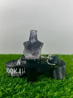 Індивідуальний мундштук "Tits Black flowers" від Vibe Hookah для кальяну