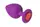 Анальная пробка, Purple Silicone Ruby, M