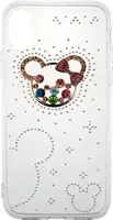 Чохол-накладка TOTO TPU case with stones iPhone X Mouse Transparent