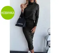 Костюм MF231 теплий Чорний S