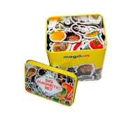 Дитячий набір магнітів Magdum, 85 елементів, тварини, фрукти. Multicolor (132164)